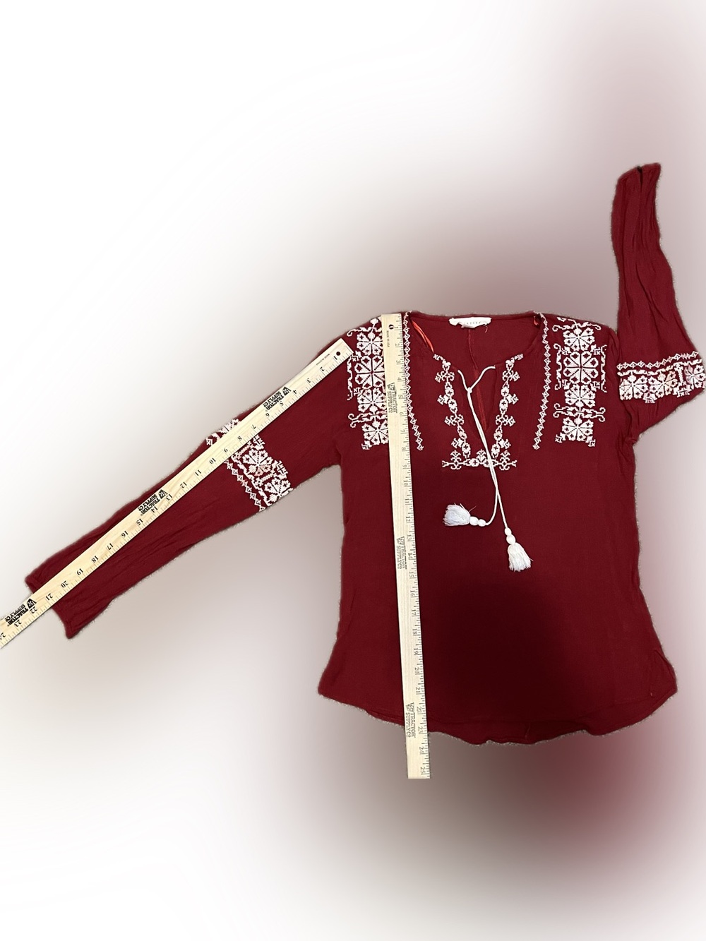 Love Stitch Stella Embroidered Bohemian Blouse size S - Picture 10 of 16